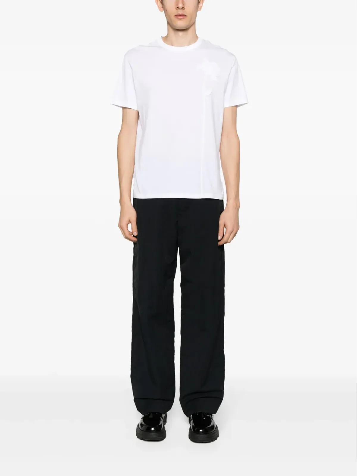 Valentino Garavani 花柄刺繍入り Tシャツ - ホワイト - 画像2