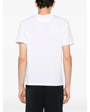 Valentino Garavani 花柄刺繍入り Tシャツ - ホワイト - サムネイル4