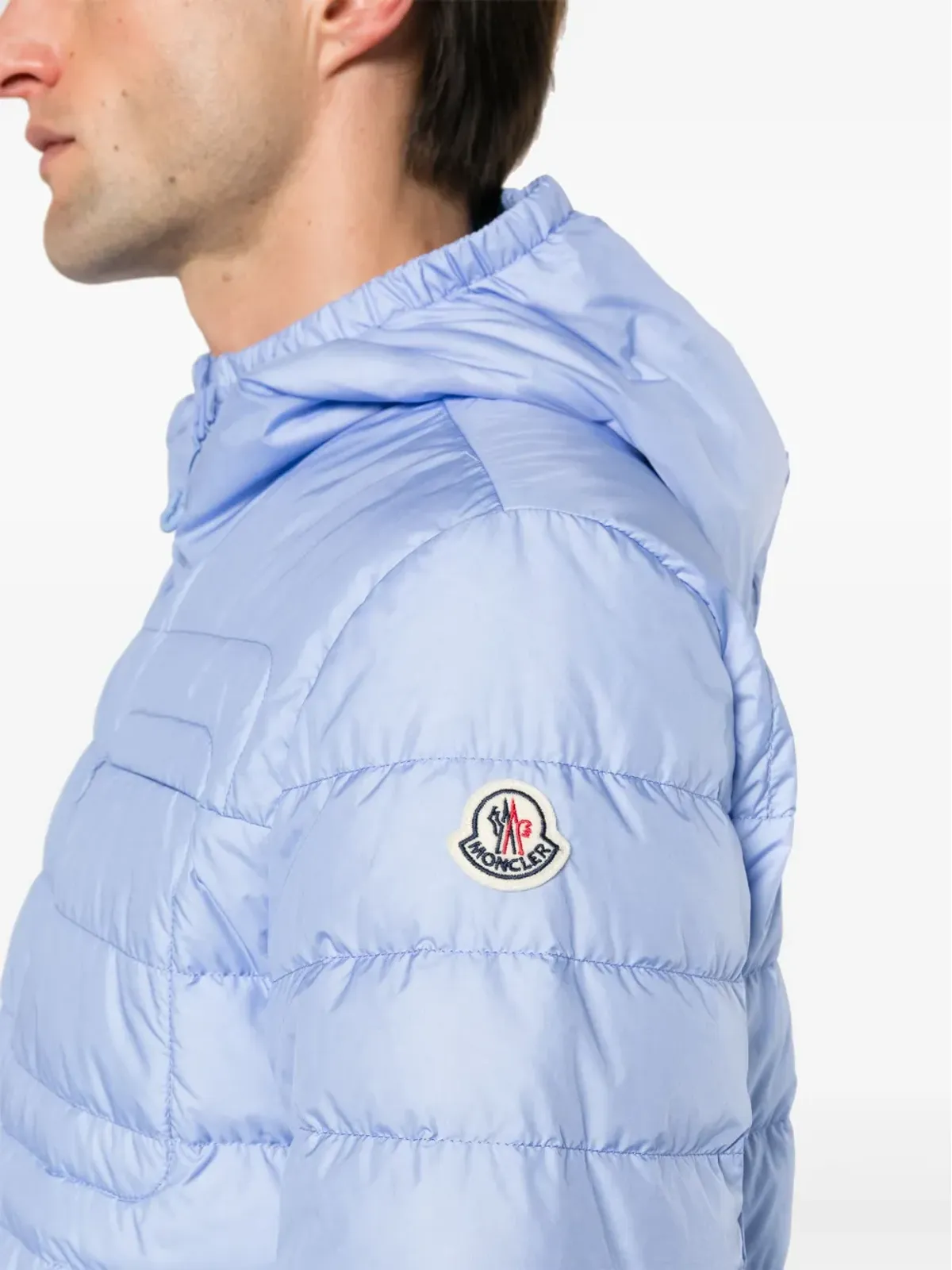 Moncler Pulao パディッドジャケット - ブルー - 画像5