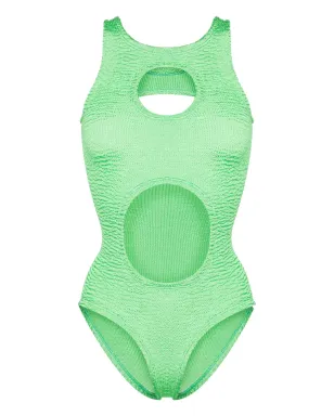 PARAMIDONNA Tara カットアウト・クリンクル ワンピース水着 - サムネイル1