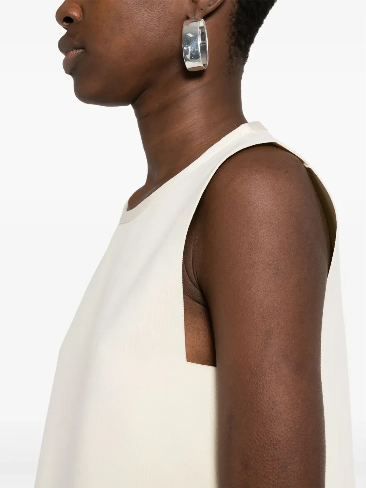 Jil Sander ノースリーブミニドレス - ネュートラルカラー - 画像5