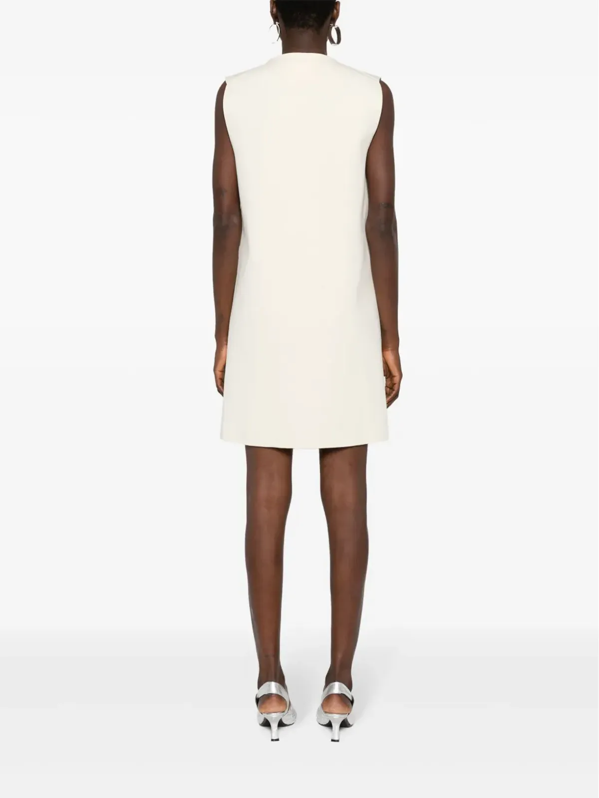 Jil Sander ノースリーブミニドレス - ネュートラルカラー - 画像4