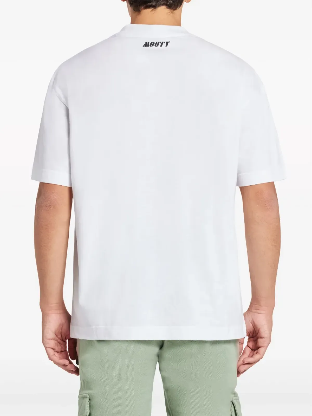 MOUTY グラフィックプリント コットン Tシャツ - 画像4