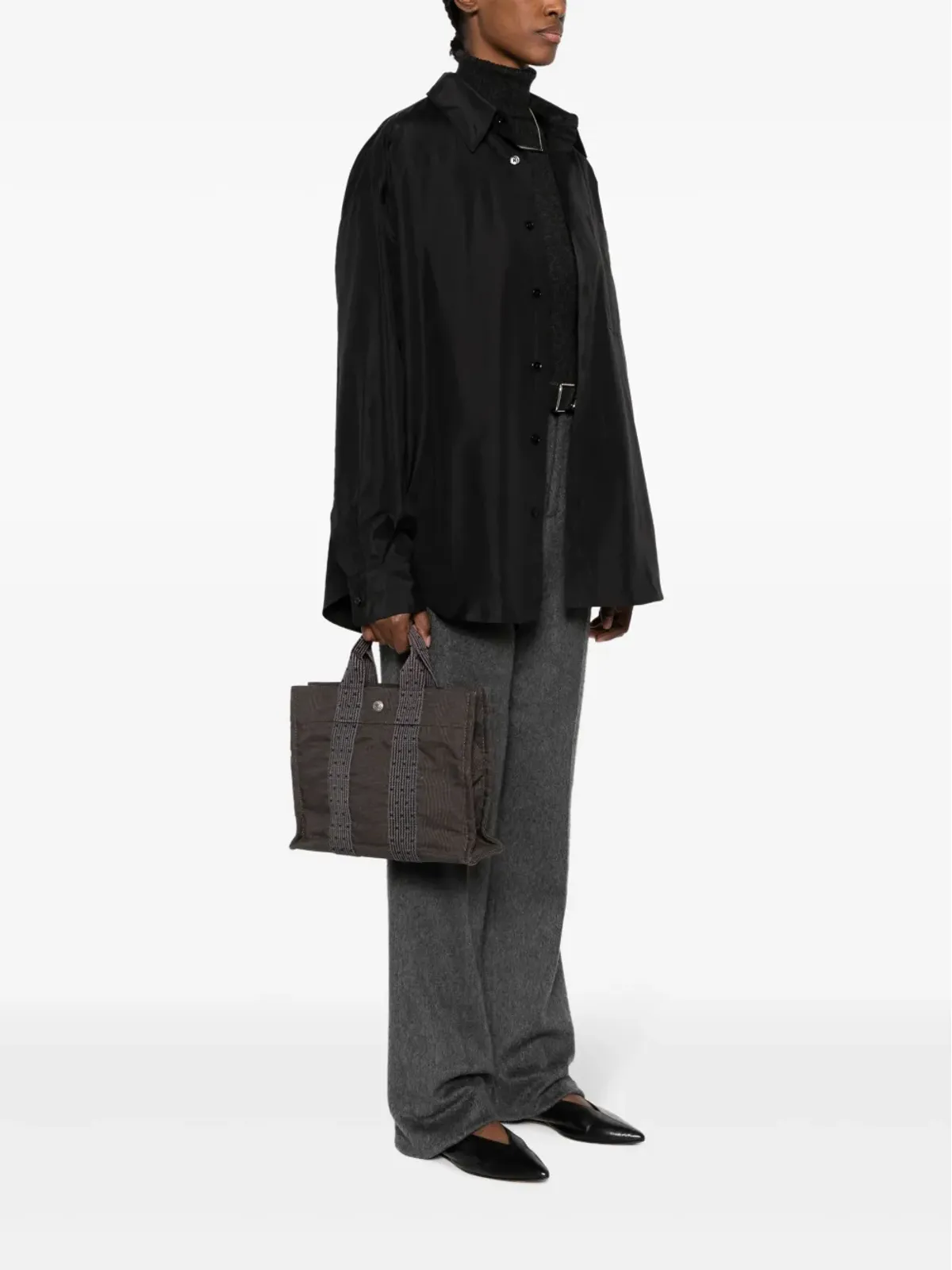 ビンテージ Hermès トートバッグ - 画像2