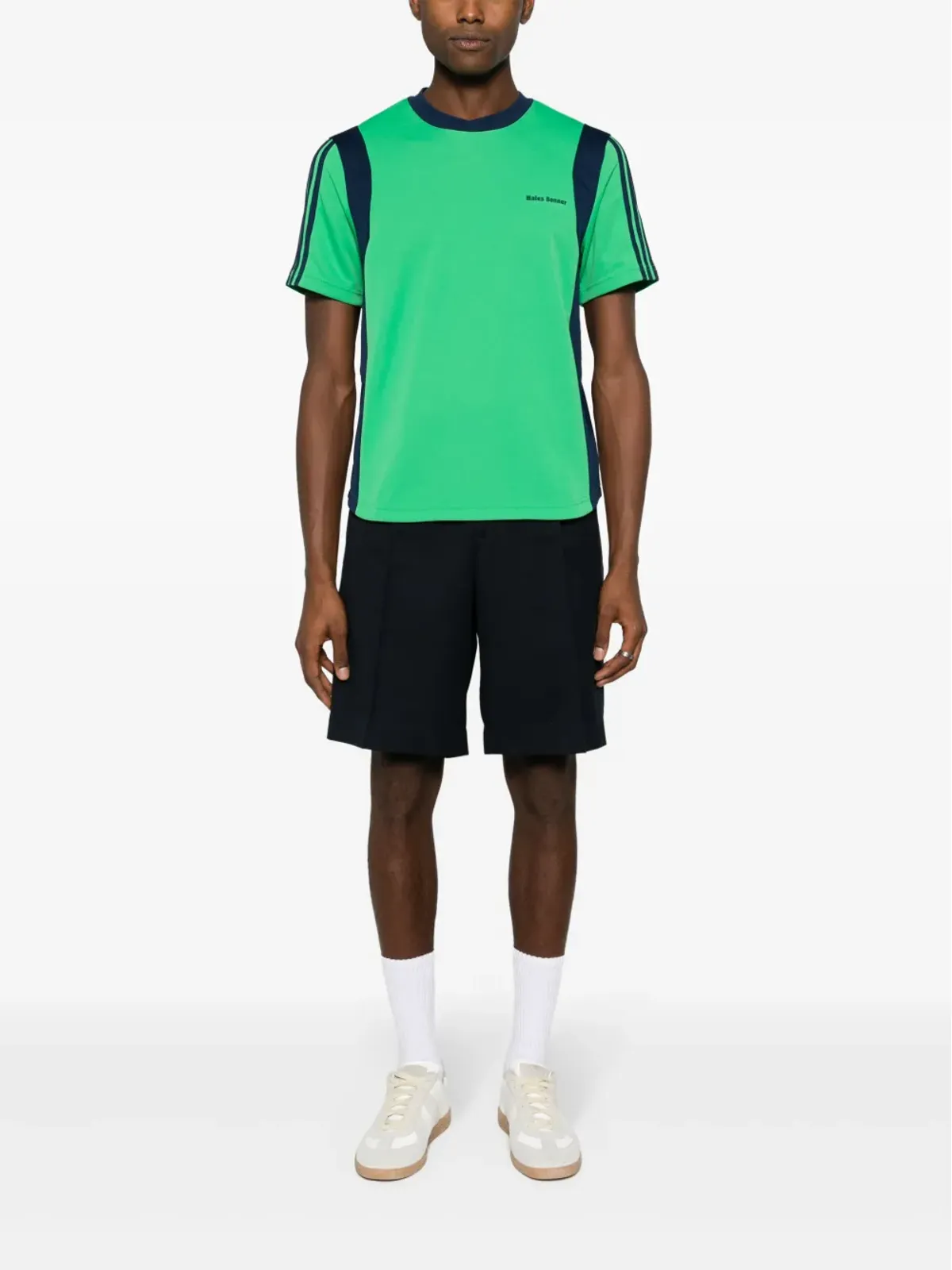 adidas x Wales Bonner クルーネックTシャツ - グリーン - 画像2