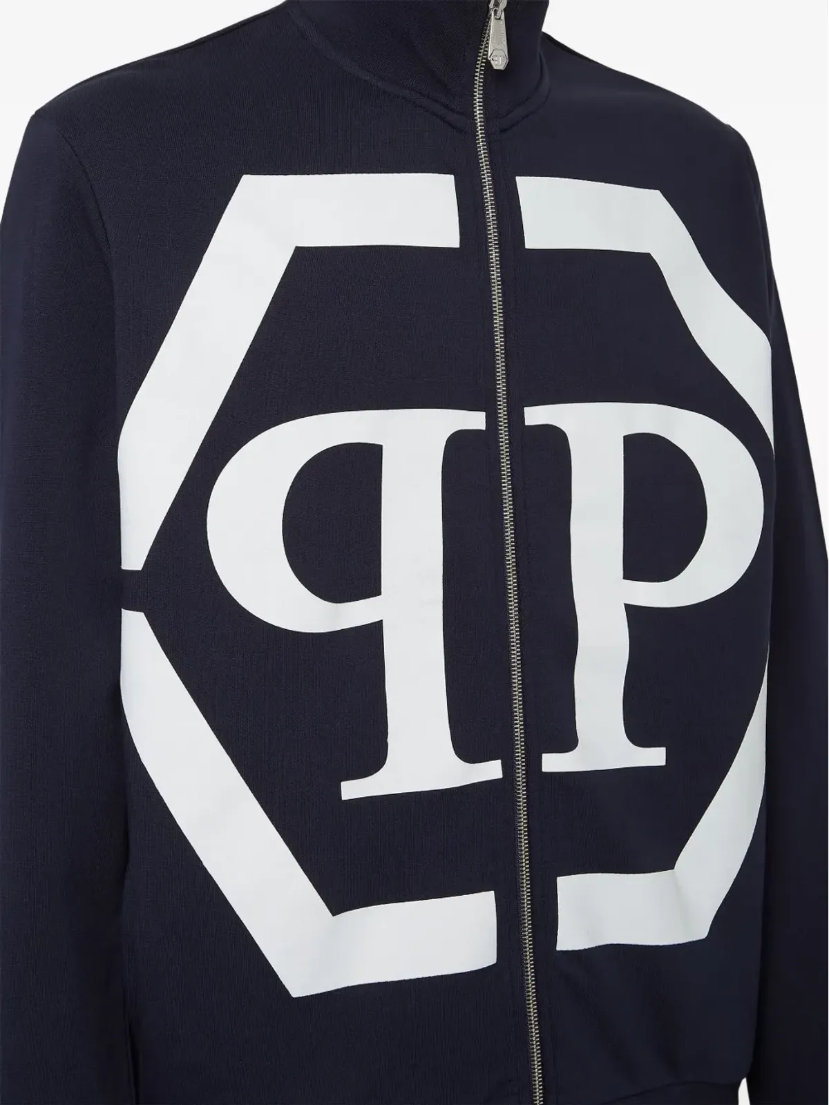 Philipp Plein ヘキサゴン ロゴプリント スウェットシャツ - ブルー - 画像3