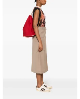 Hermès ビンテージ 1990年頃 Matelot-Marin コットン バックパック レッド - サムネイル2