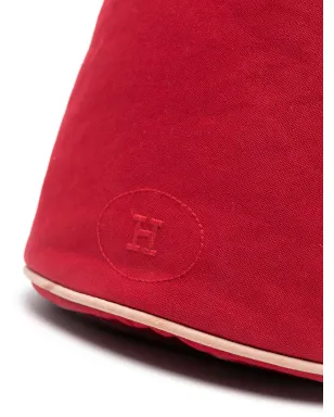 Hermès ビンテージ 1990年頃 Matelot-Marin コットン バックパック レッド - サムネイル4