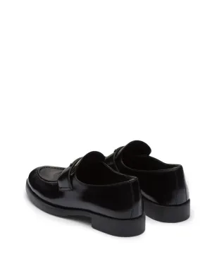 Prada レザー ローファー - ブラック - サムネイル4