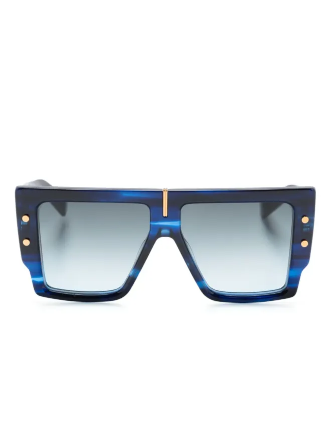 Balmain Eyewear Balmain Eyewear バルマン アイウェア B-Grand ロゴプレート サングラスの商品画像