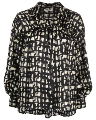 Max & Moi Lua silk blouse - サムネイル1