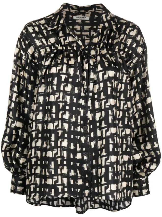 Max & Moi Max & Moi Lua silk blouseの商品画像