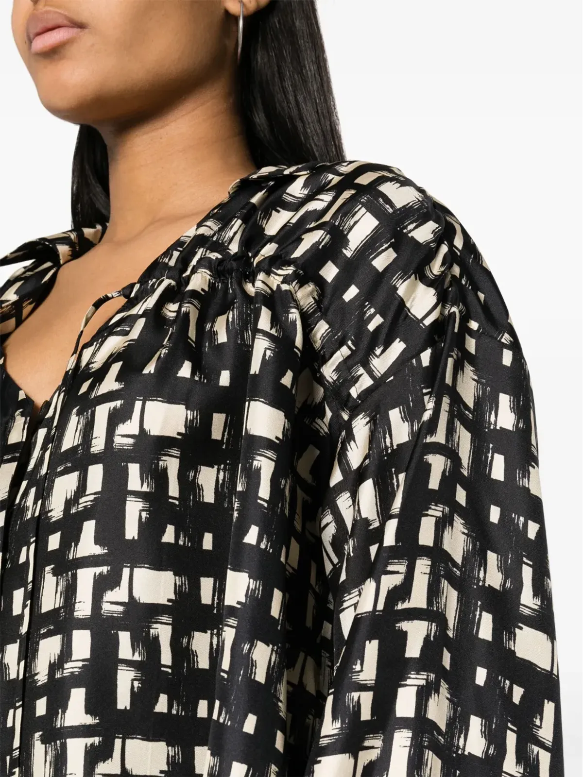 Max & Moi Lua silk blouse - 画像5