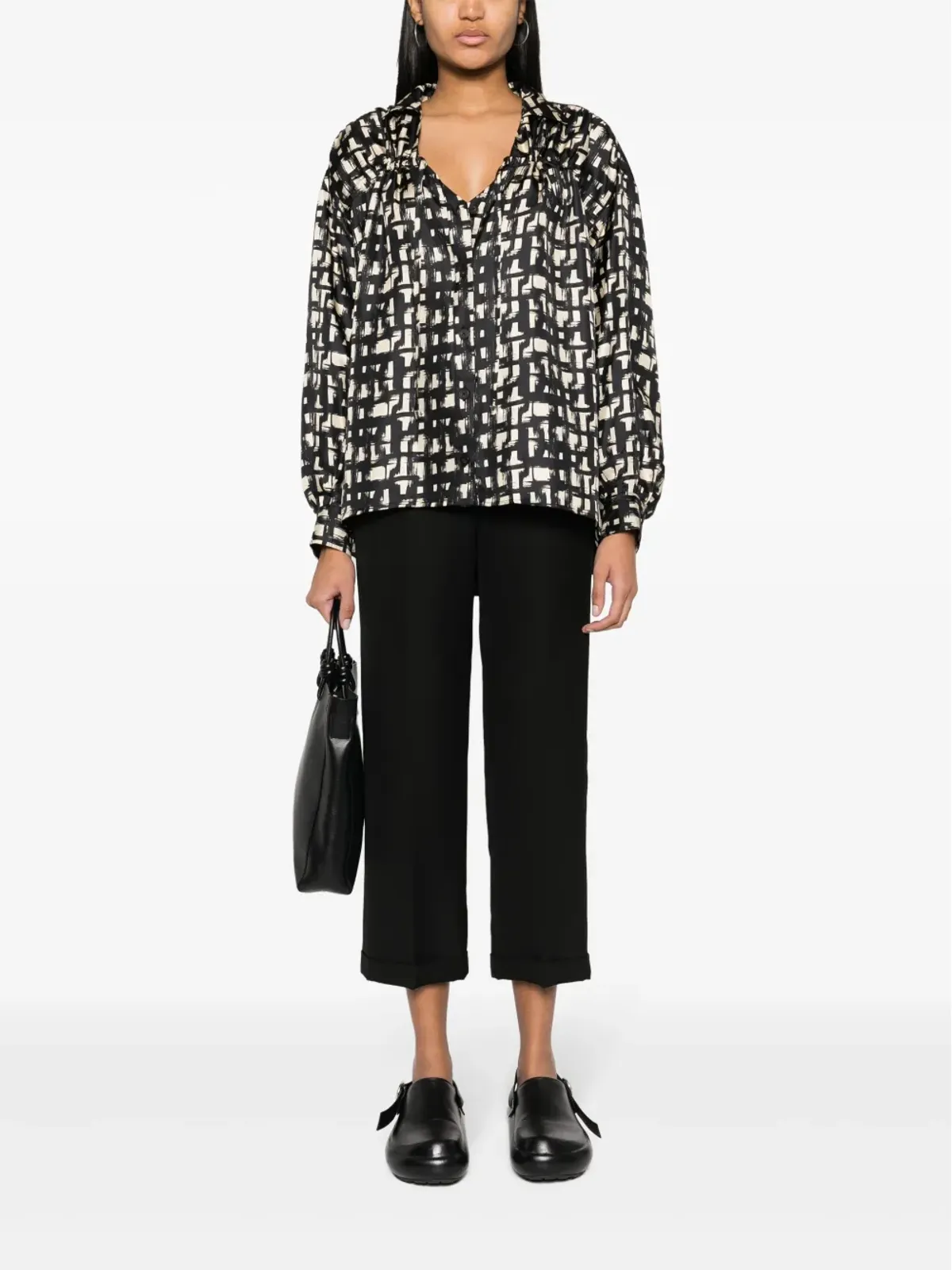 Max & Moi Lua silk blouse - 画像2