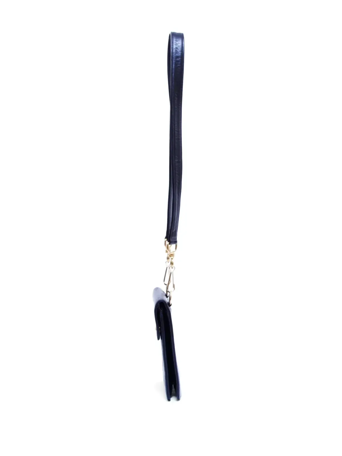 CHANEL ビンテージ 2011 ダイヤモンドキルティング ミニバッグ - ブラック - 画像4