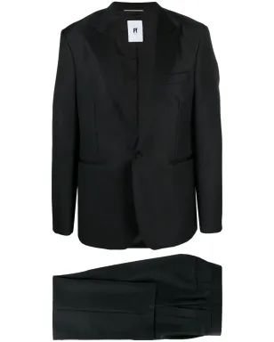 PT Torino ブラック シングルブレストスーツ - サムネイル1