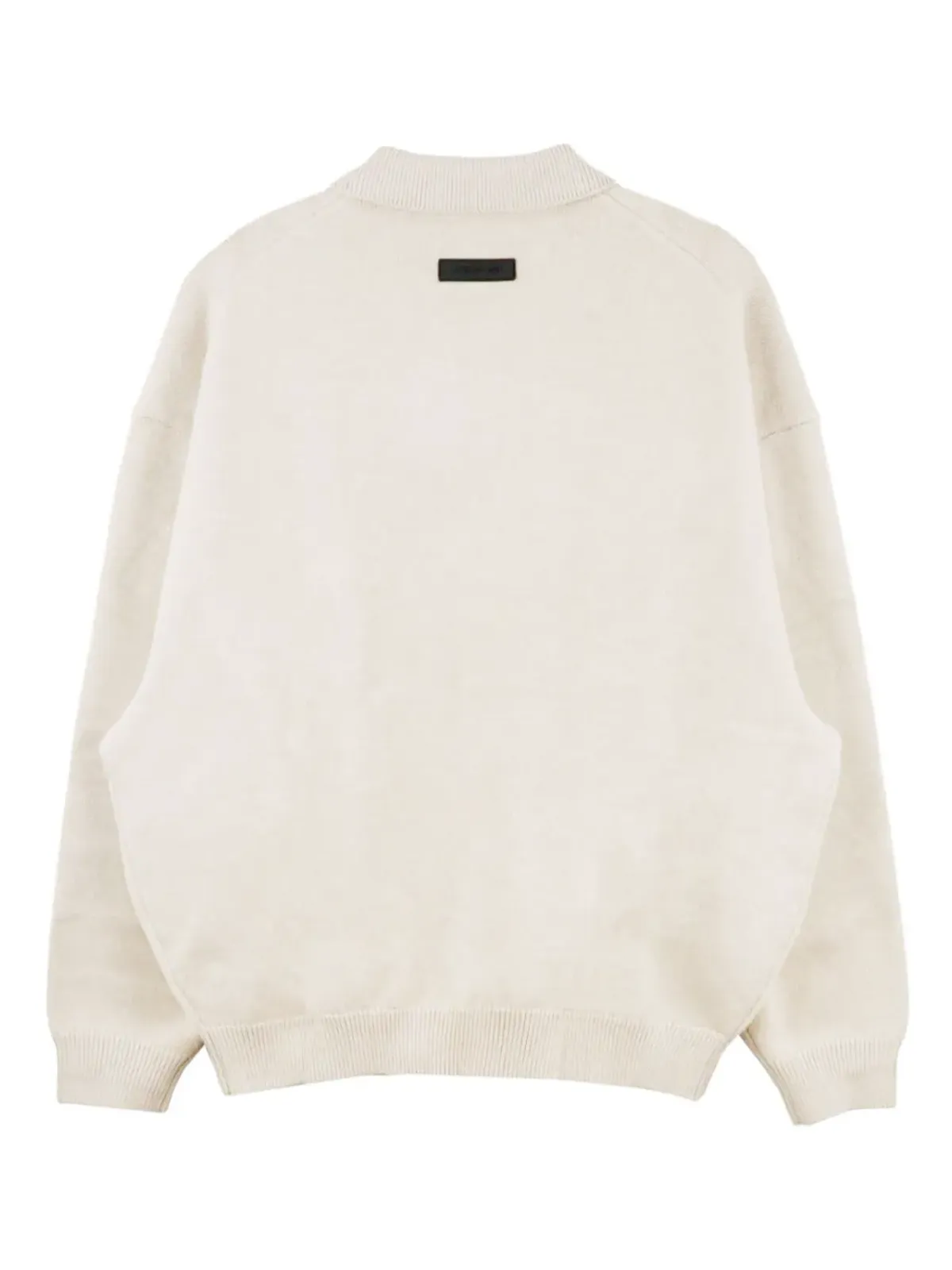 FEAR OF GOD ESSENTIALS ロゴパッチ入りニットポロシャツ - White - 画像2