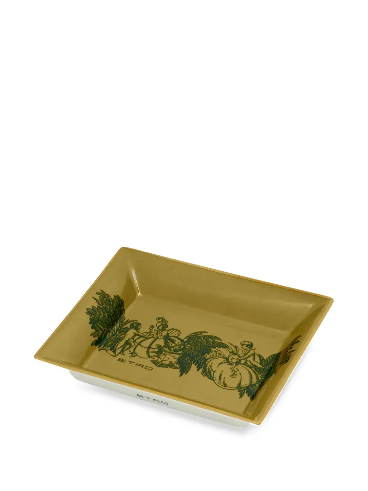 ETRO HOME アマンティモチーフ ポーセリン製トレイ - 画像2