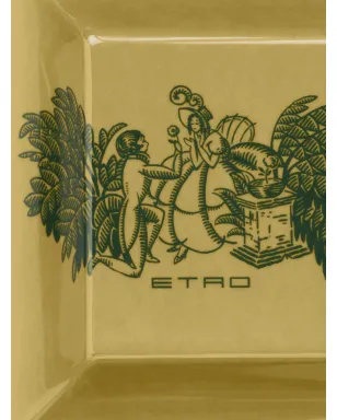 ETRO HOME アマンティモチーフ ポーセリン製トレイ - サムネイル3