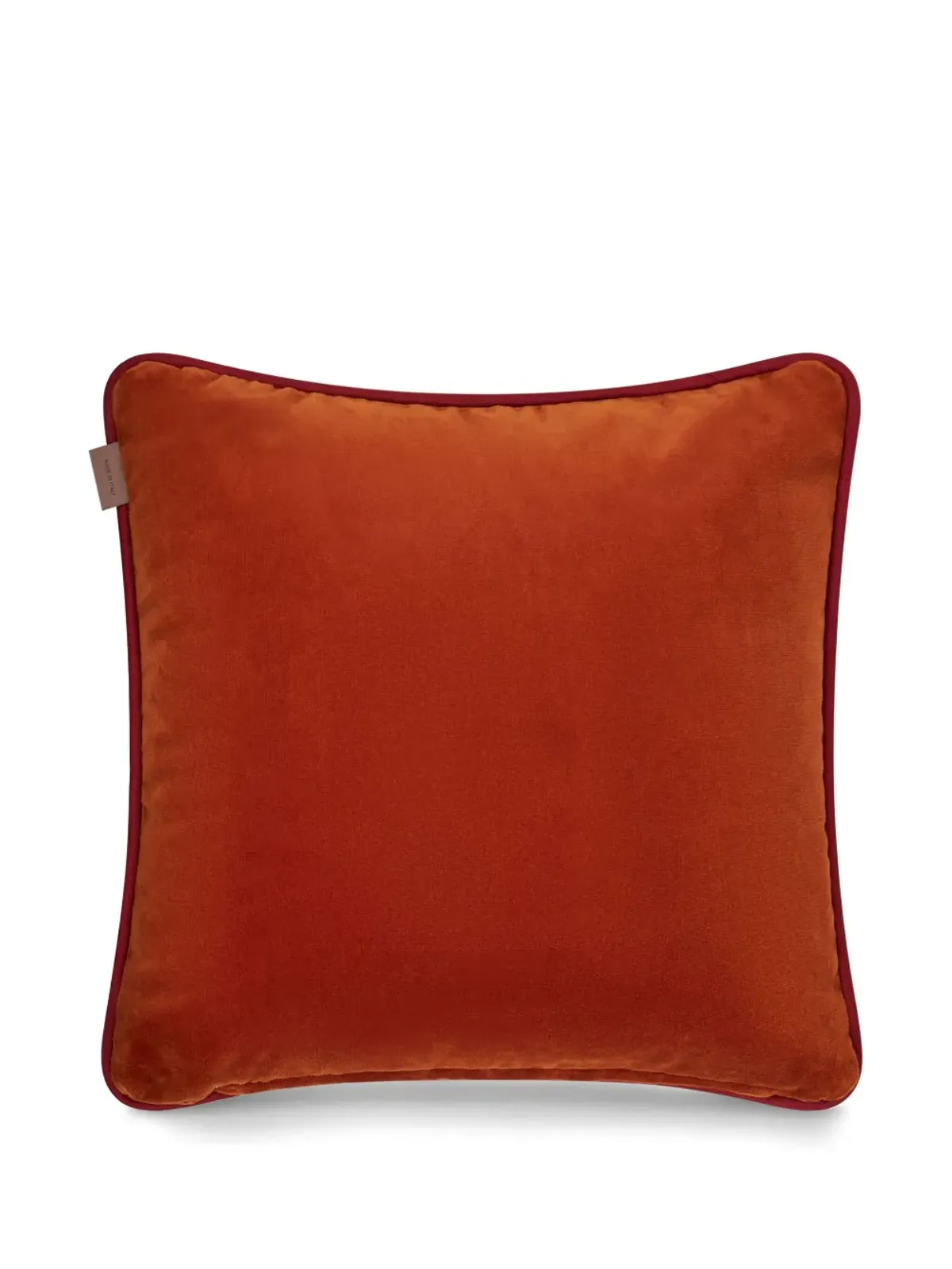 ETRO HOME ペガソ モチーフ ベルベット クッション レッド - 画像2