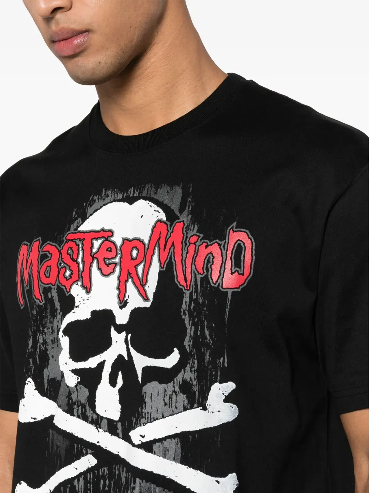 Mastermind Japan グラフィックプリント コットン Tシャツ - 画像5