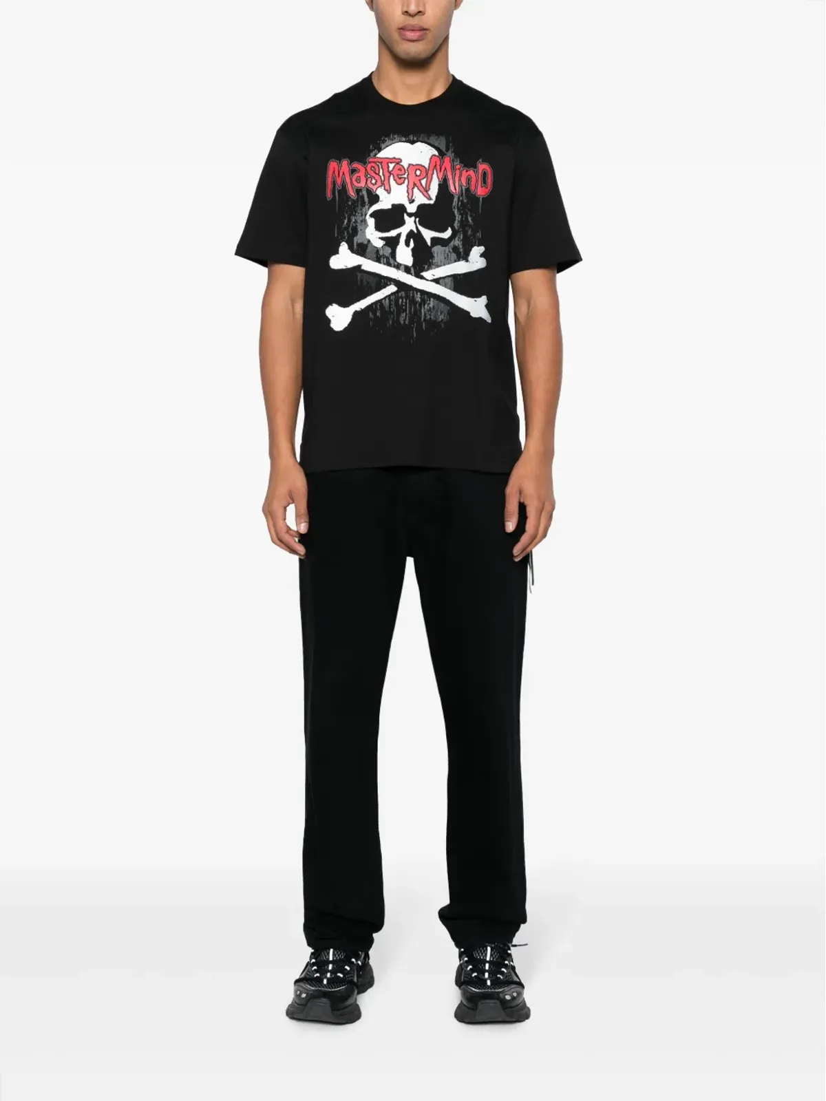 Mastermind Japan グラフィックプリント コットン Tシャツ - 画像2