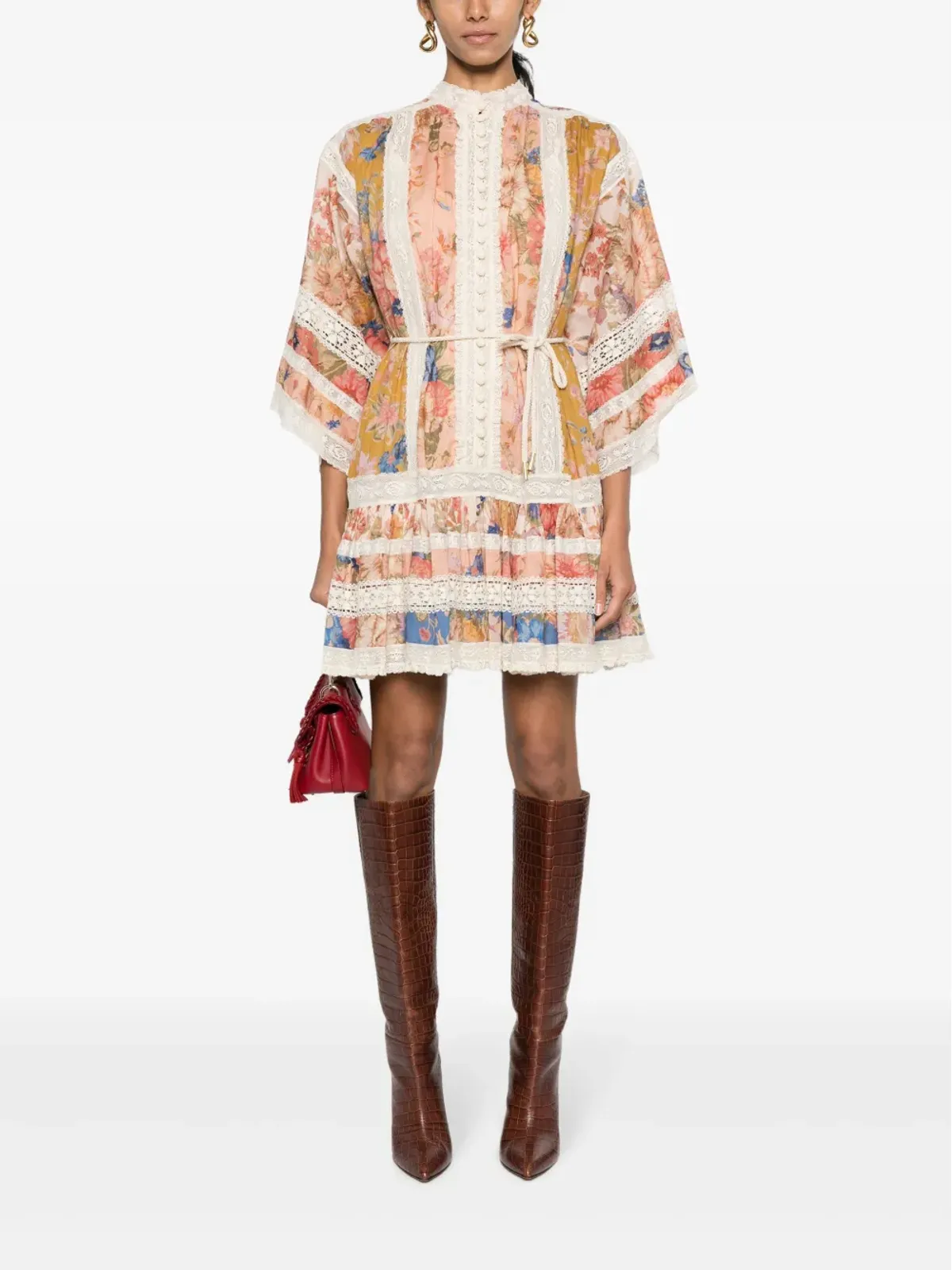 ZIMMERMANN Cira Lanternショートドレス - 画像2