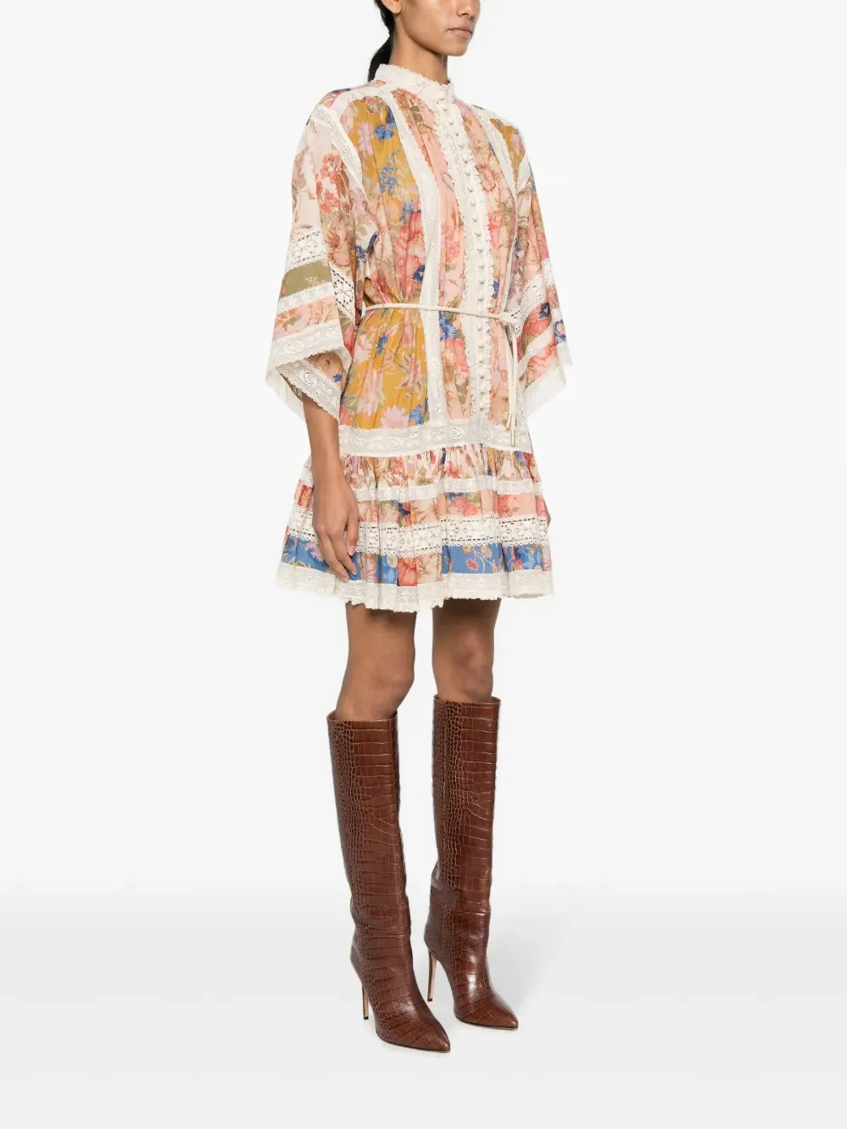 ZIMMERMANN Cira Lanternショートドレス - 画像3