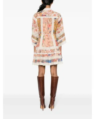 ZIMMERMANN Cira Lanternショートドレス - サムネイル4