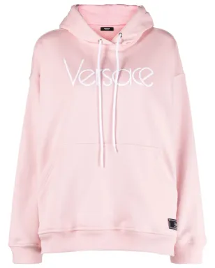 Versace 1978 Re-Edition ロゴ刺繍フード付きパーカー - サムネイル1
