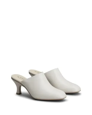 Tod's 65 レザー ミュール ホワイト - サムネイル2