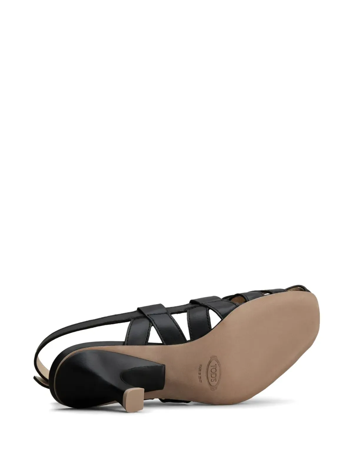 Tod's カットアウト・スリングバック レザーパンプス - 画像4