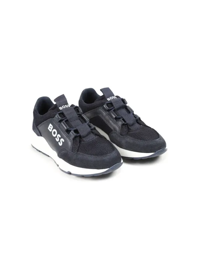BOSS Kidswear BOSS Kidswear ロゴプリント スリップオンスニーカーの商品画像