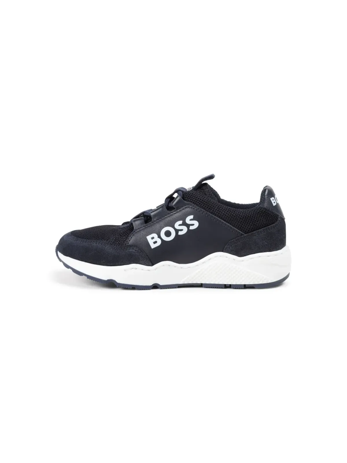 BOSS Kidswear ロゴプリント スリップオンスニーカー - 画像5
