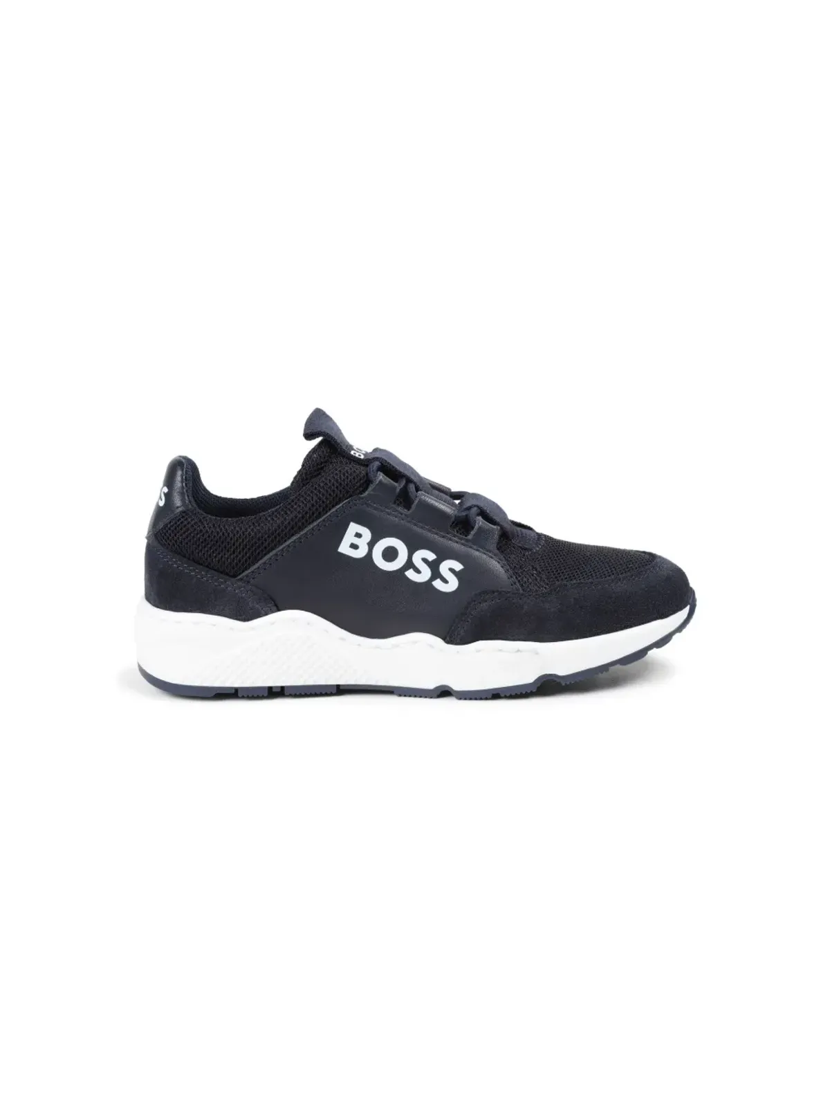 BOSS Kidswear ロゴプリント スリップオンスニーカー - 画像2