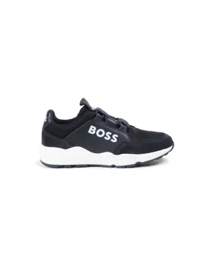 BOSS Kidswear ロゴプリント スリップオンスニーカー - サムネイル2