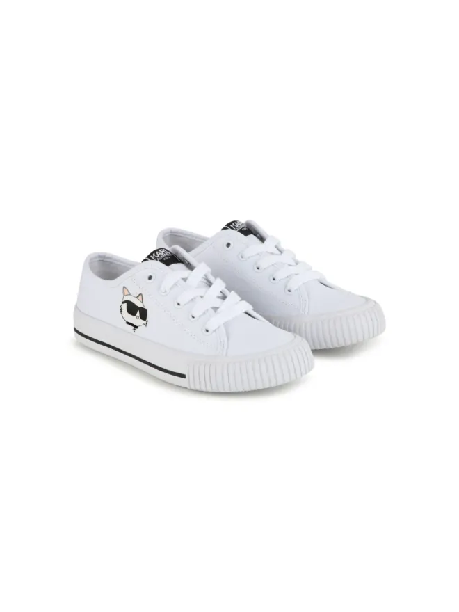 Karl Lagerfeld Kids Karl Lagerfeld Kids K/IKONIK ロー・トップスニーカーの商品画像