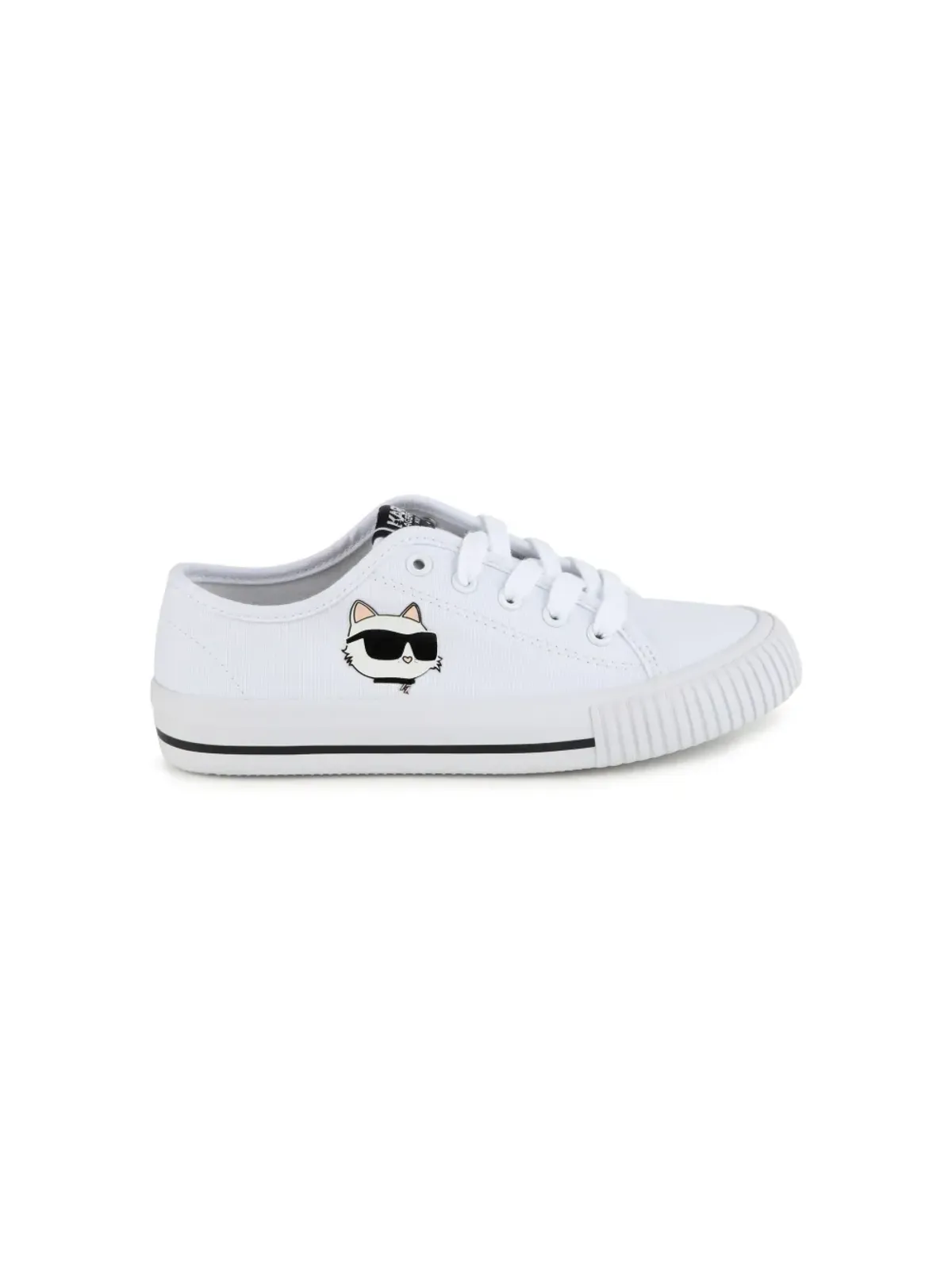 Karl Lagerfeld Kids K/IKONIK ロー・トップスニーカー - 画像2