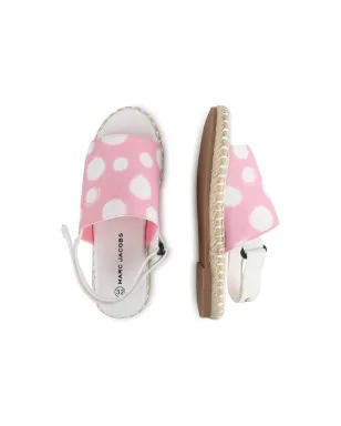 Marc Jacobs Kids ポルカドットキャンバスサンダル - サムネイル5