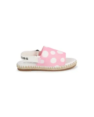 Marc Jacobs Kids ポルカドットキャンバスサンダル - サムネイル2