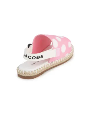 Marc Jacobs Kids ポルカドットキャンバスサンダル - サムネイル3