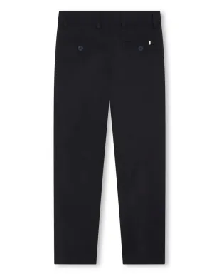 BOSS Kidswear ミッドライズ ストレートレッグ トラウザー - サムネイル2