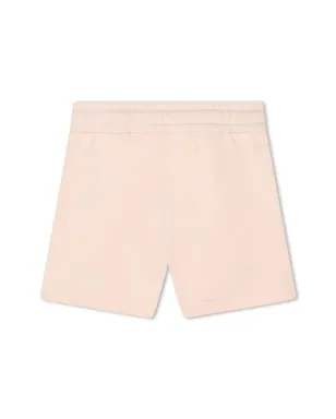Chloé Kids eyelet-detail track shorts - Pink - サムネイル2
