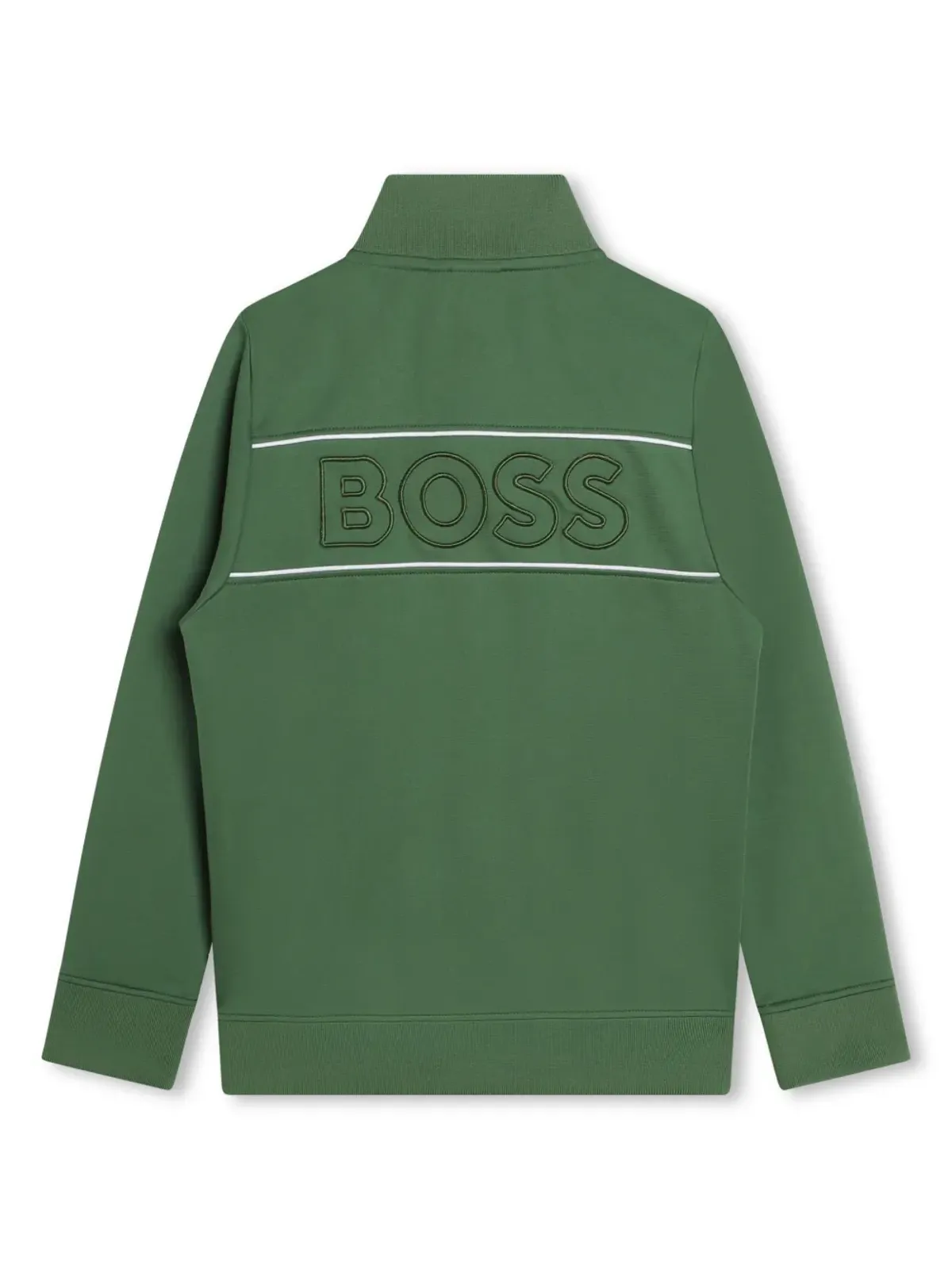 BOSS Kidswear ロゴ刺繍ジップジャケット - 画像2