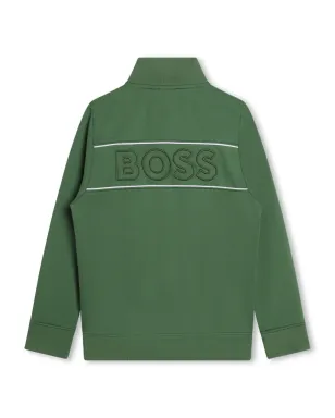 BOSS Kidswear ロゴ刺繍ジップジャケット - サムネイル2