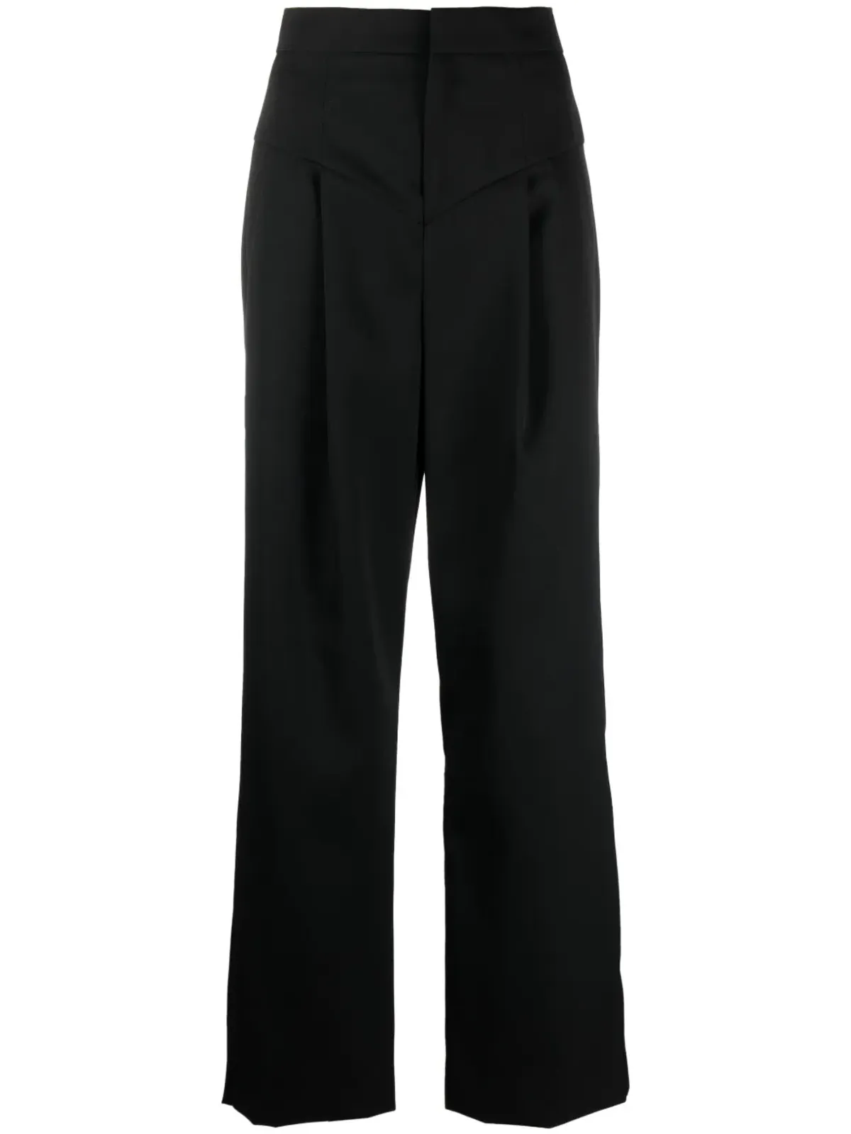 ISABEL MARANT Staya ウールパンツ ブラック - 画像1