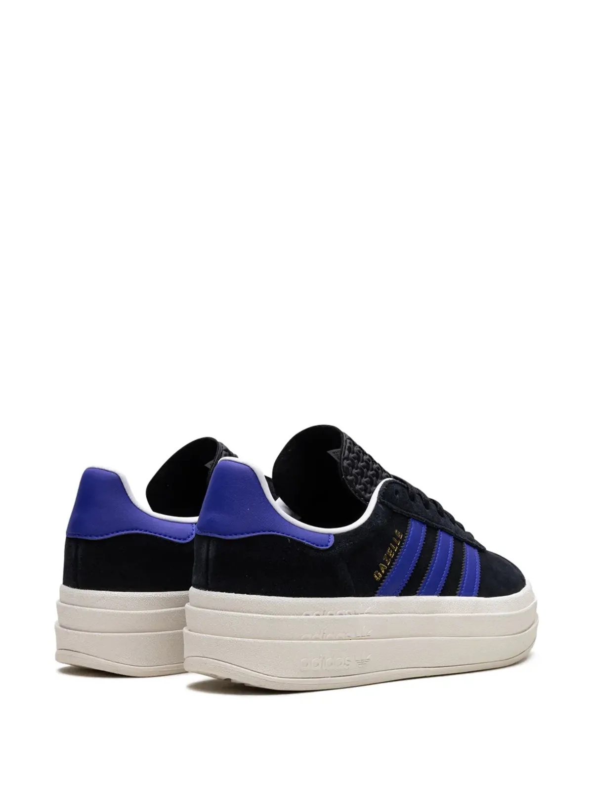 adidas Gazelle Bold ブラック/ルシッドブルー スニーカー - 画像5