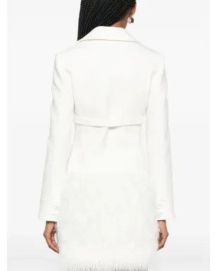 Courrèges ノッチド・ラペル シングルブレスト ブレザー - サムネイル4