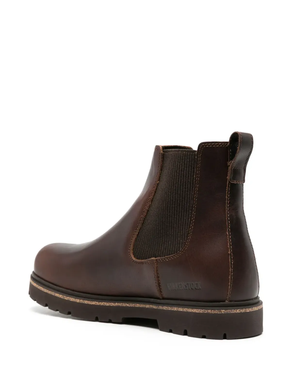 Birkenstock ハイウッド スリップオン レザーブーツ - ブラウン - 画像3