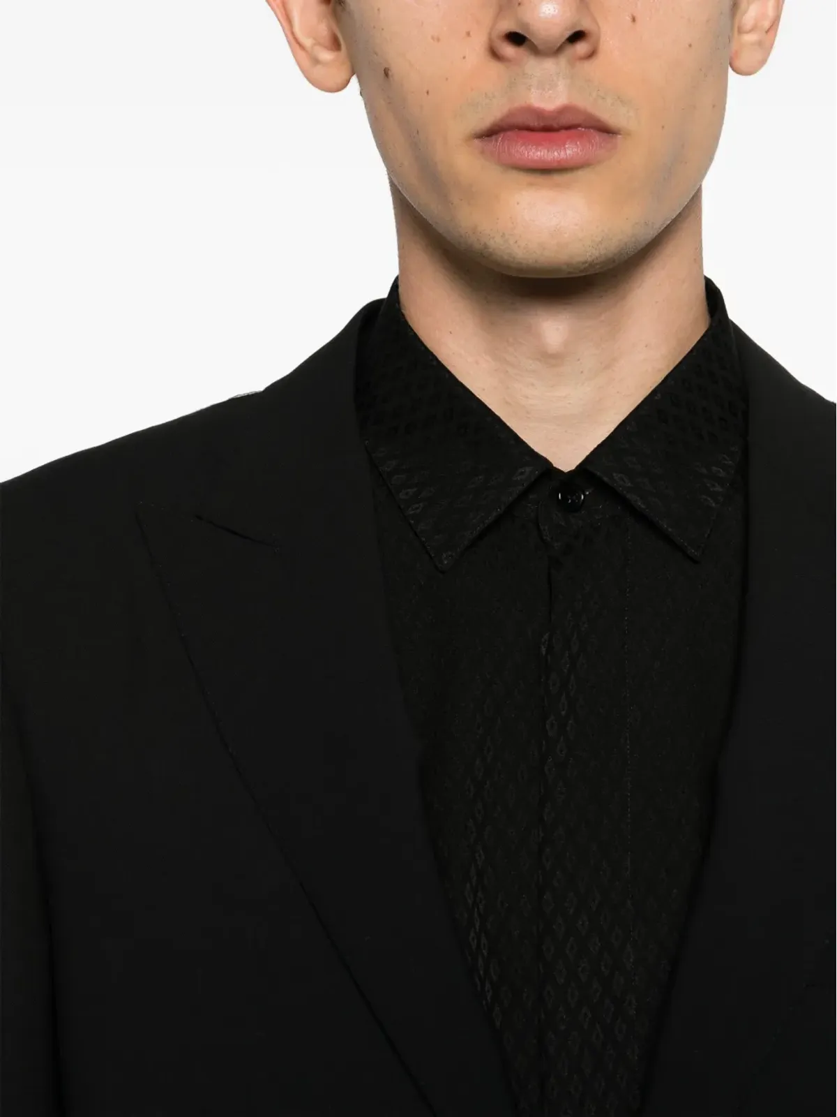 TOM FORD シングルブレスト ウールスーツ ブラック - 画像5